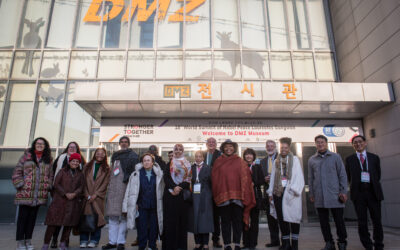 Nobel Peace Laureates visit DMZ before gathering in Pyeongchang, South Korea