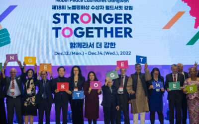 The 18th World Summit of Nobel Peace Laureates “Stronger Together” in Pyeongchang, Province Gangwon