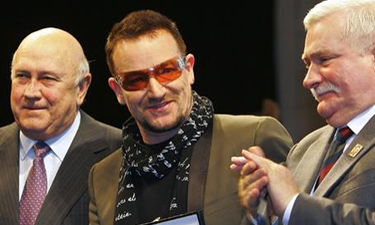 Peace Summit Award 2008: Bono