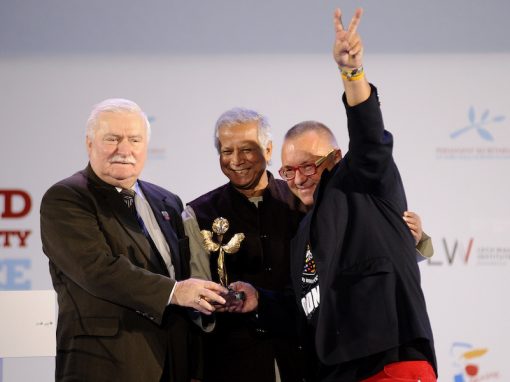 2013 Peace Summit Medal for Social Activism – Jurek Owsiak